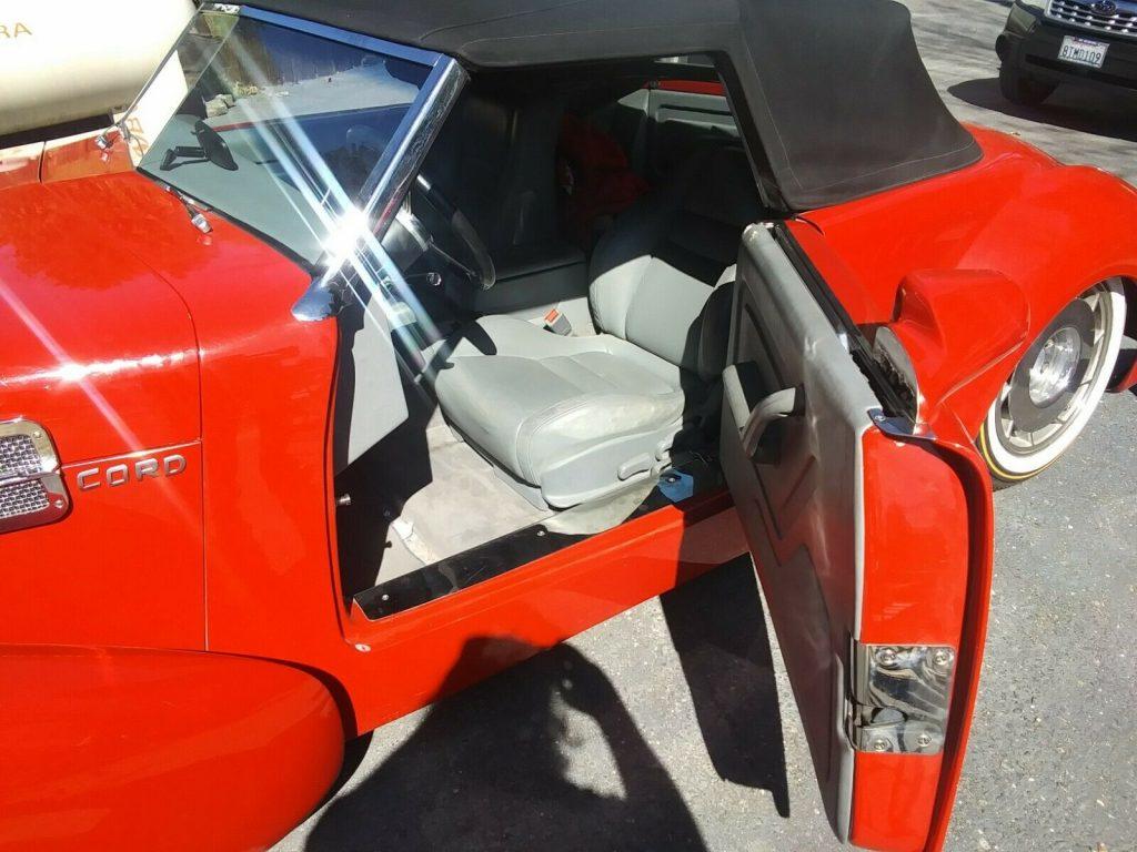 1937 Cord 810 Roadster replica [one of a kind]