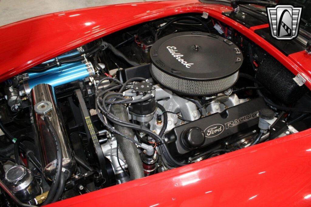 Red 1965 Shelby Cobra  427 V8 5-Speed Manual