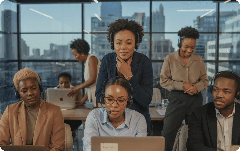 Hybrid delivery team setup