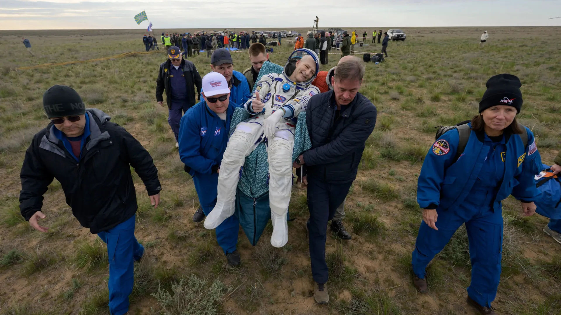 Astronauta norte-americano retorna ao Espaço em seu aniversário