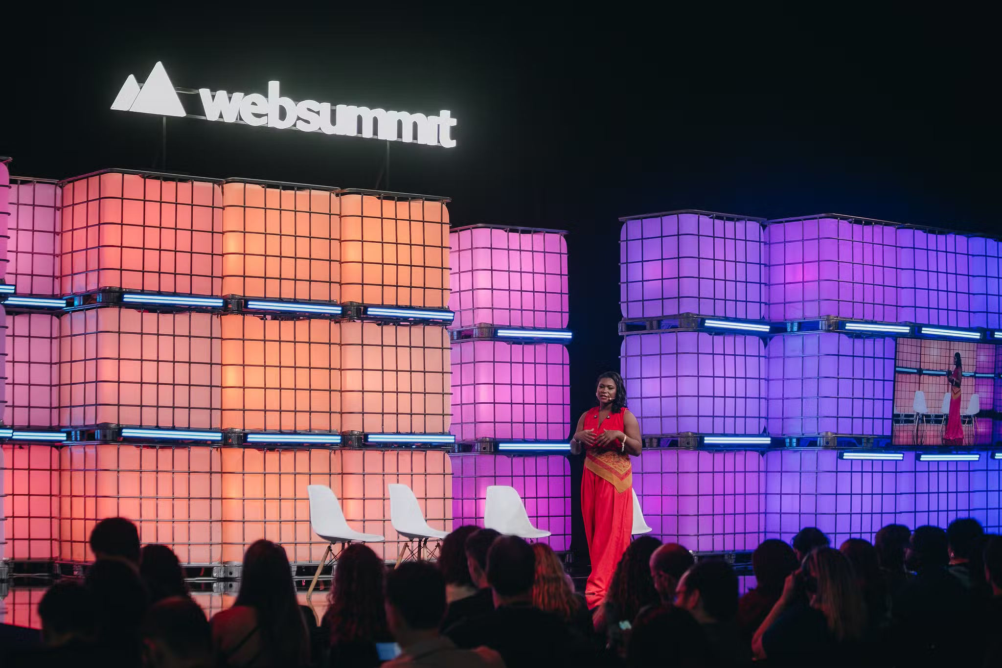 Executivos de big techs debatem IA no trabalho no Web Summit Rio