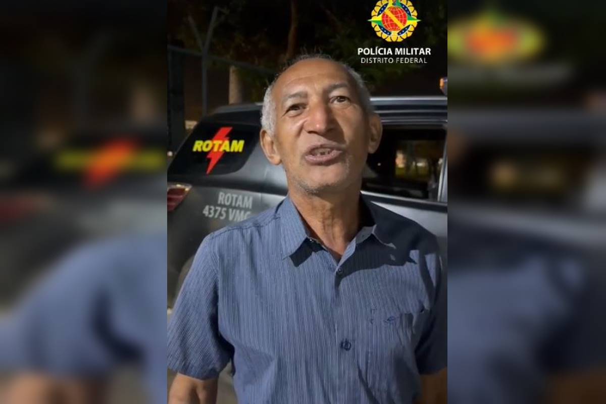 Homem agradece PMs por recuperar carro furtado rapidamente