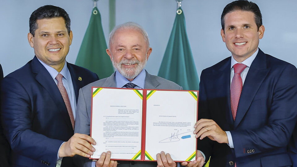 Lula envia PEC da Segurança a Motta e Alcolumbre