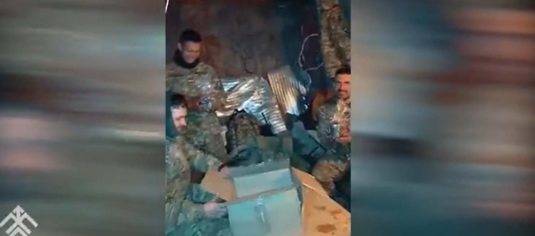 Drone lança colomba pascal para soldados ucranianos em vídeo