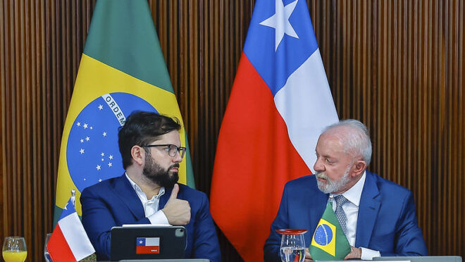 Lula e Boric reforçam laços com novos acordos entre Brasil e Chile
