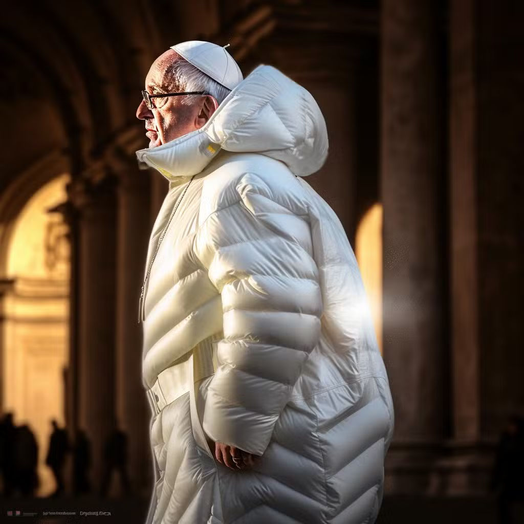 Papa Francisco apoia regulamentação após ser alvo de imagens falsas com IA