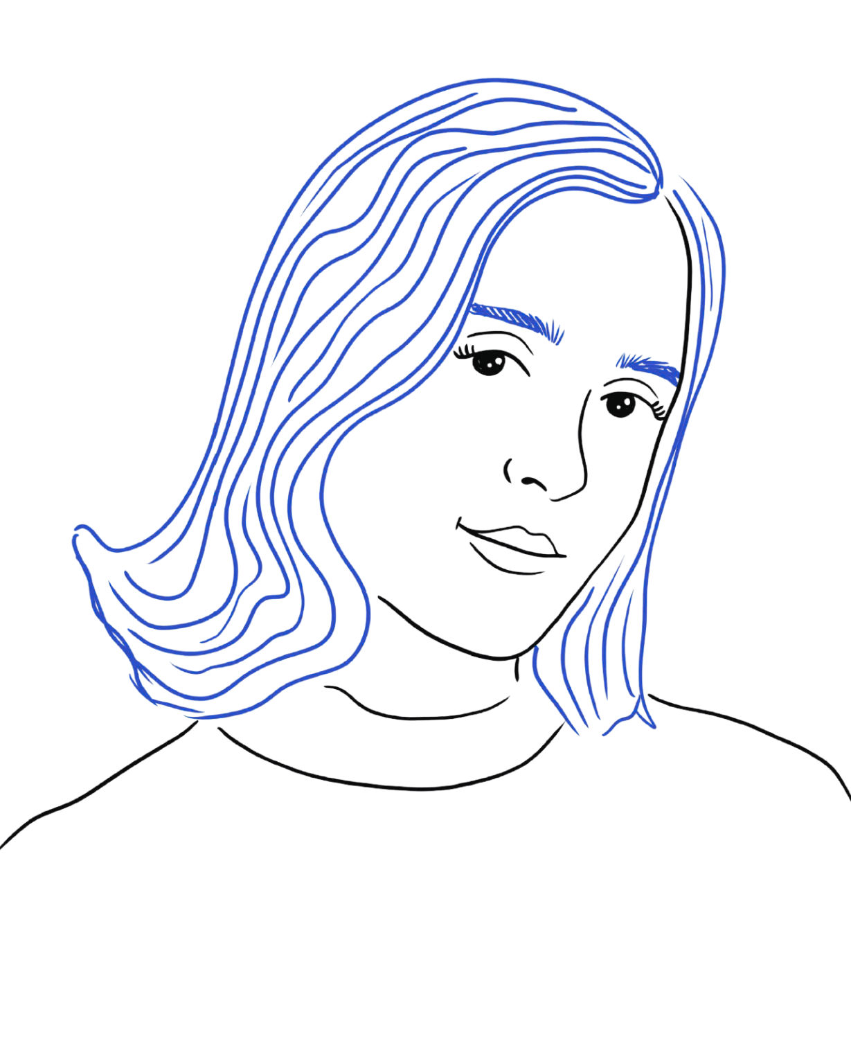 Alternate portrait of Laura González