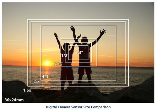 Dslr Sensor Size Comparison Chart