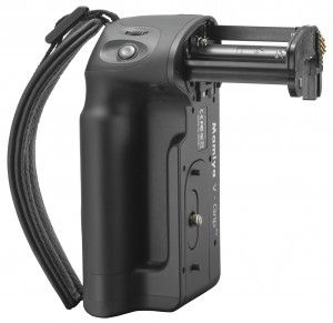 The V-Grip delivers longer camera battery life through power integration and easy firmware upgrades.