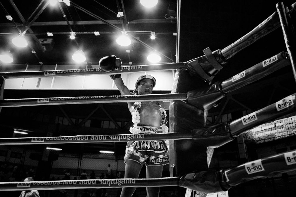 A Boxing Child - Series by Martin Gros