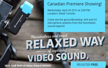 Sennheiser AVX – The Only Premiere You Need to go to This Year… Sennheiser New Products Open House