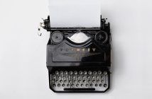 TIFF – Trebas Screenwriting Lecture featuring Kalman Szegvary typewriter for screenwriting