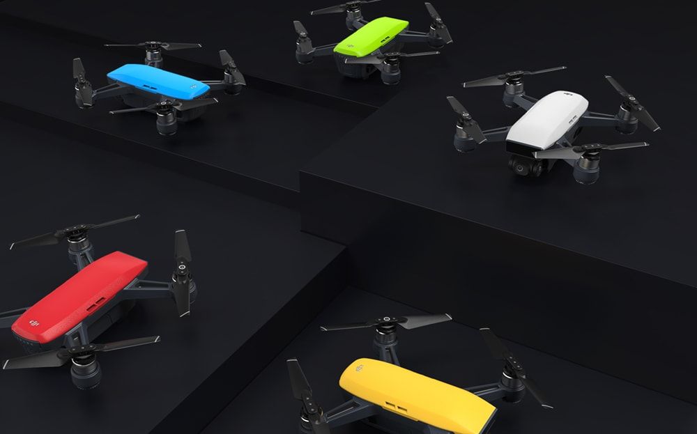 DJI Spark Different Colours