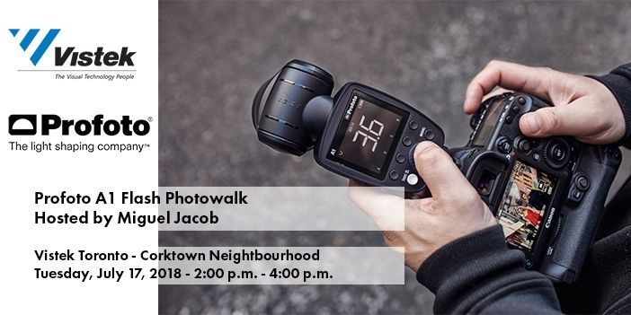 Profoto Toronto A1 Flash Photowalk Event Blog