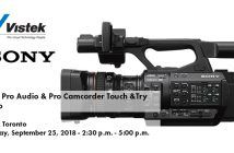 Sony Pro Audio & Pro Camcorder Touch &Try Demo Sony Pro Audio and Camcorder Event