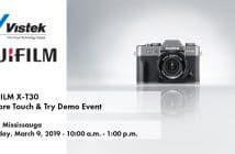 FUJIFILM X-T30 In-Store Touch and Try Event – Vistek Mississauga Fujifilm X-T30 Event