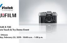 FUJIFILM X-T30 In-Store Touch & Try Demo Event – Vistek Ottawa Fujifilm X-T30 Ottawa Event