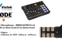 RØDE – RØDECASTER Pro & PodMic Touch & Try – Vistek Calgary RØDE Blog Event Cover