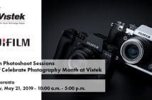 Fujifilm Photoshoot Sessions – Celebrate Photography at Vistek Toronto Fujifilm Sessions