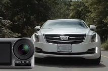 Can You Shoot A Car Commercial with A DJI Osmo Action Camera? DJI Osmo Action and white car driving through forest