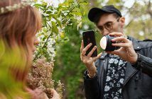 Profoto C1 and C1 Plus Handheld Studio Lights for Smartphones Profoto C1 Light in hands of photographer