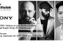 Sony “Be Alpha Event” – “Solutions to your shooting problems” Sony a7riv event Toronto