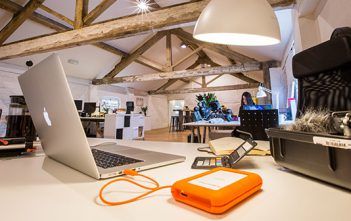 Digital Storage: Why You Should Backup Your Data While You Can Digital Storage Solutions - Hard drive attached to computer