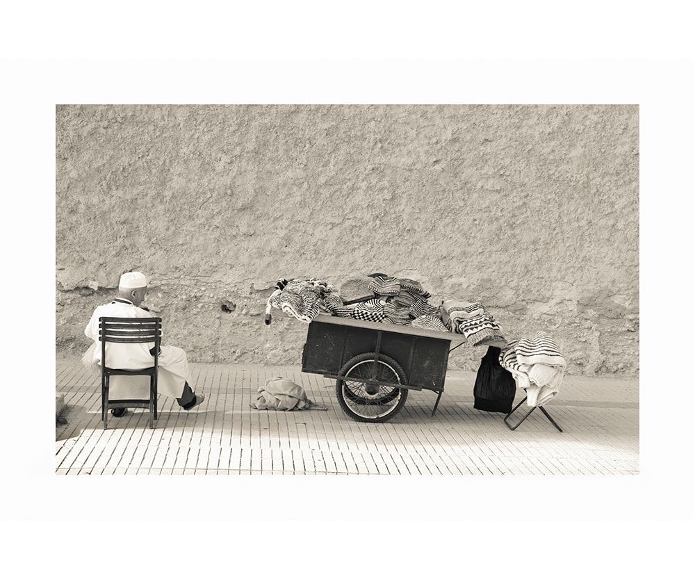 Street Vendor in Morocco
