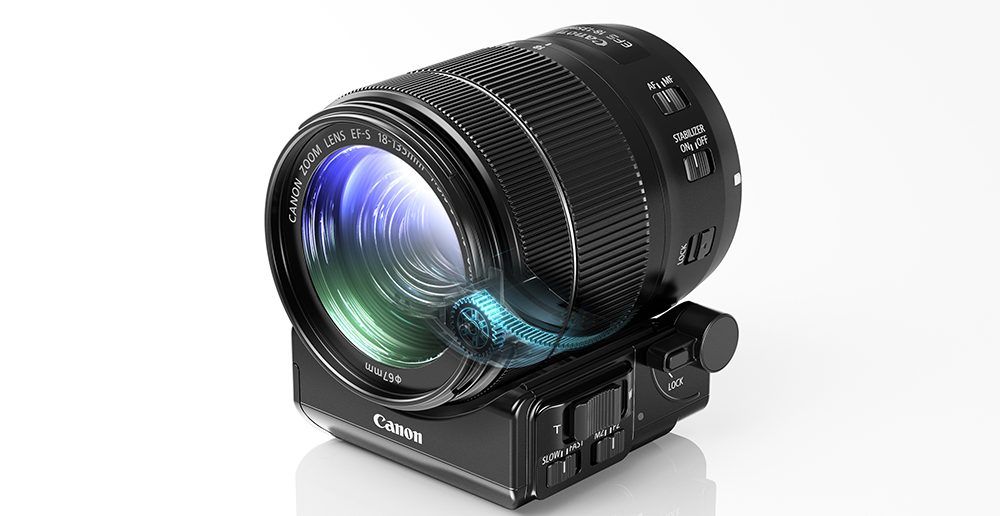 Canon 80D with optional Power Zoom Adapter PZ-E1