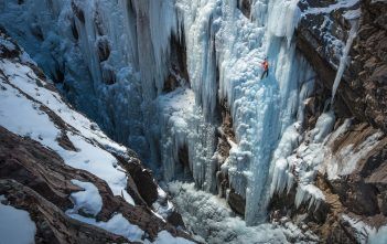 Elinchrom Presents: “Master of Adventure” Michael Clark Michael Clark Ice Falls