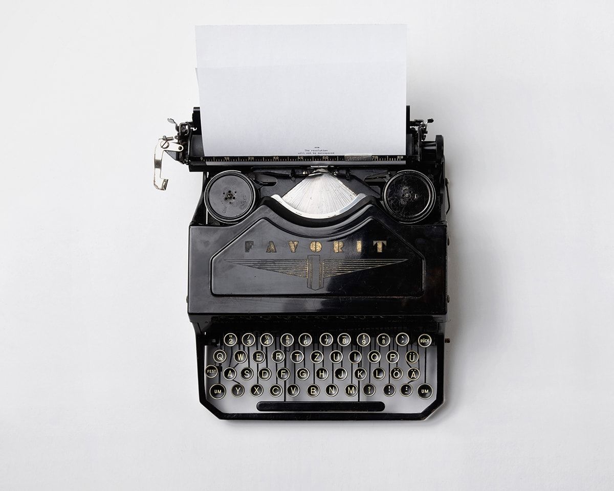 typewriter for screenwriting