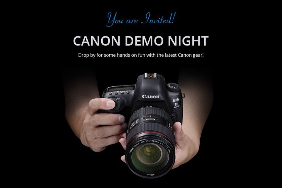 Canon Demo Night
