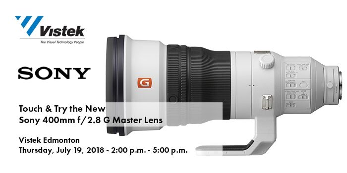Sony Edmonton 400mm Lens Event Blog