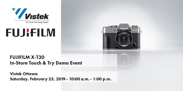 Fujifilm X-T30 Ottawa Event