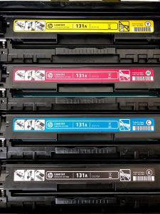 four basic printer colours