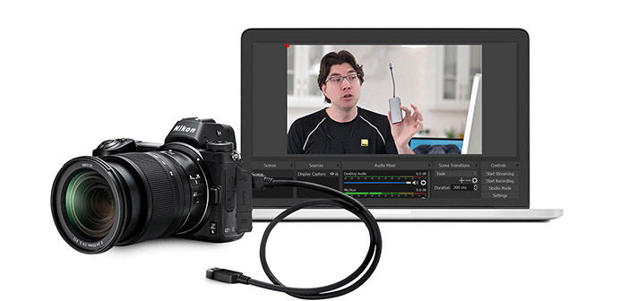 Nikon Webcam Utility laptop