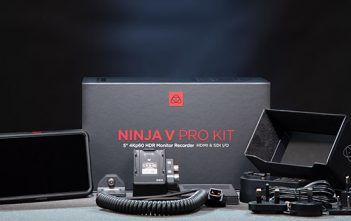 Atomos Ninja V Pro Kit bundles SDI module, sun hood and more! Ninja V Pro Kit