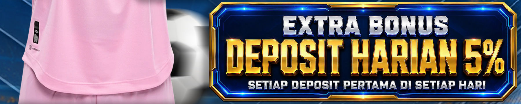 BONUS Deposit 5% - MISTERITOGEL