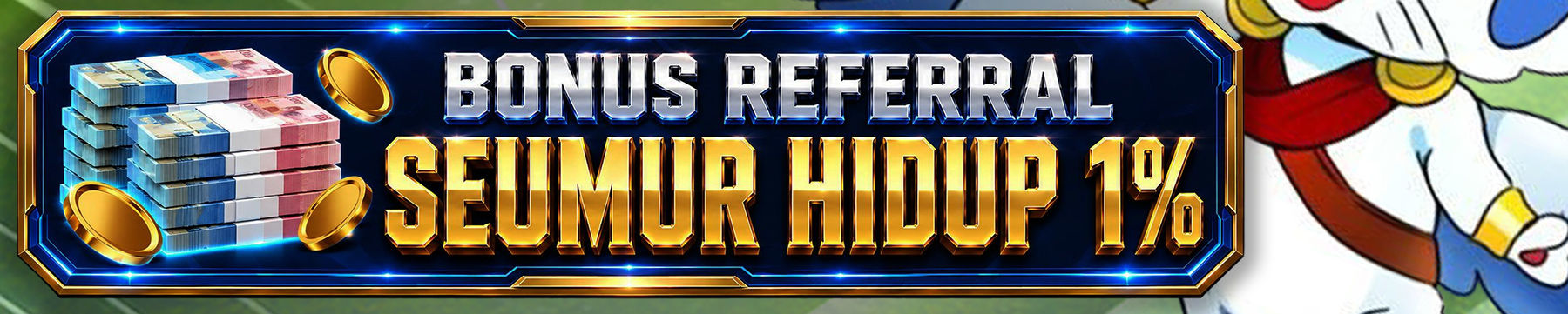 BONUS Referral Seumur Hidup - MISTERITOGEL
