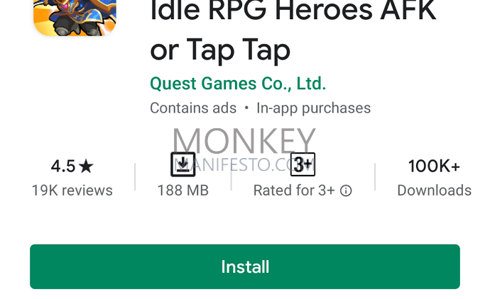 best idle rpg game android