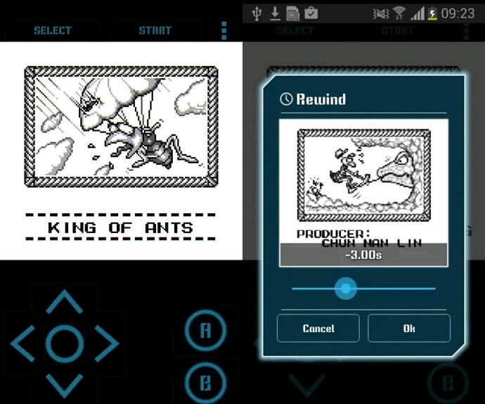 nostalgia gbc emulator game play