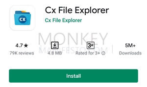 cx file explorer