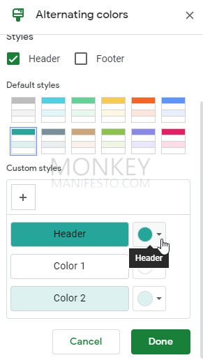 how-to-alternate-colors-in-google-sheets-quickly-monkey-manifesto