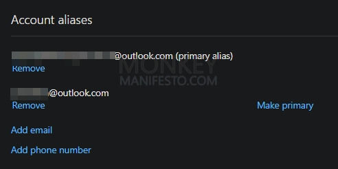 account aliases