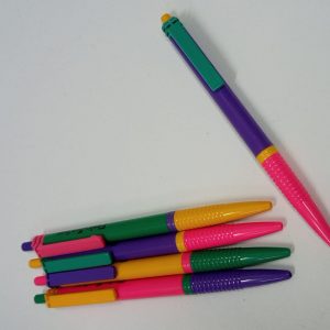 Pack Of 5 - Each Pen With 4 Colours Ball Point With Blue Refill With Smooth And Excellent Writing