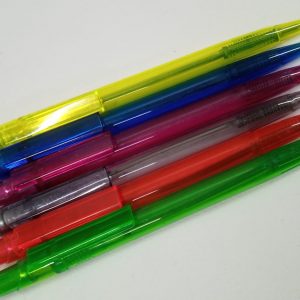 Pack Of 6 - Multicolour Ball Pen Point With blue Refill With Smooth And Excellent Writing