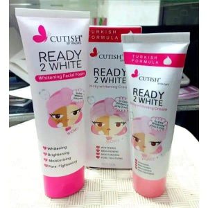 Cuttish Face wash and Whitening cream