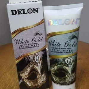 Delon white gold facial mask  plus whitening formula Anti black and white heads