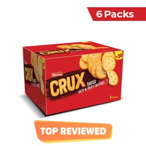 Bisconni Crux salty & crispy crackers (6 packs)