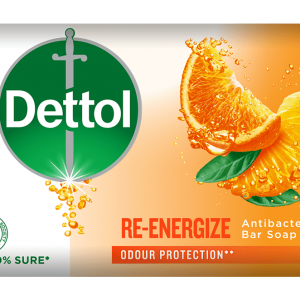 Dettol Antibacterial Re-Energize Soap 130gm